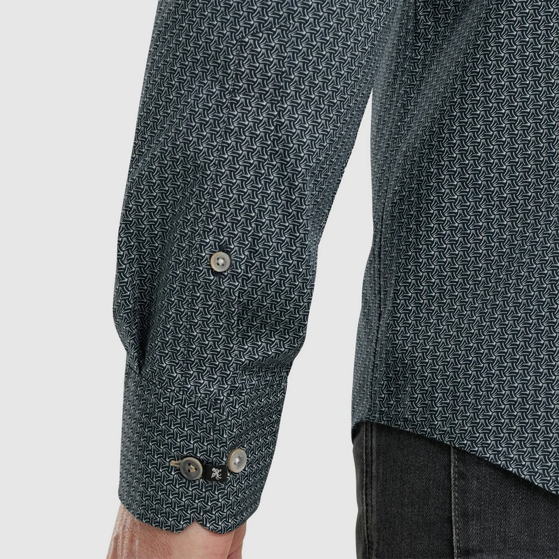 Heren Overhemd VSI2502201 Vanguard NAVY