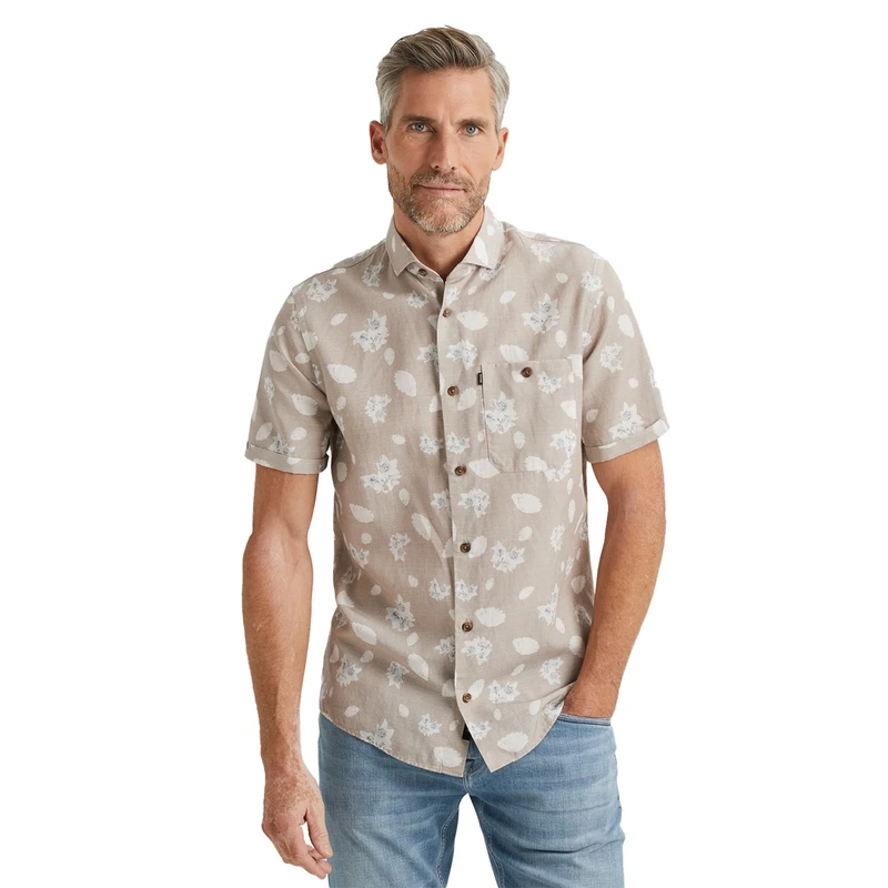 Heren Overhemd VSIS2403235 Vanguard MIDDEN BRUIN
