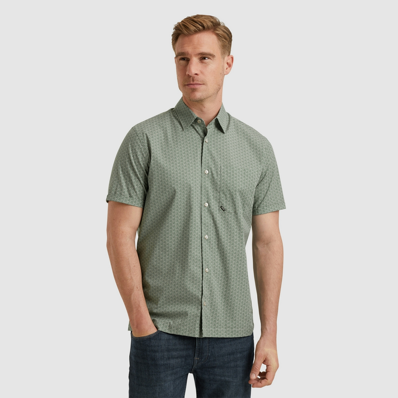 Heren Overhemd VSIS2503231 Vanguard GROEN