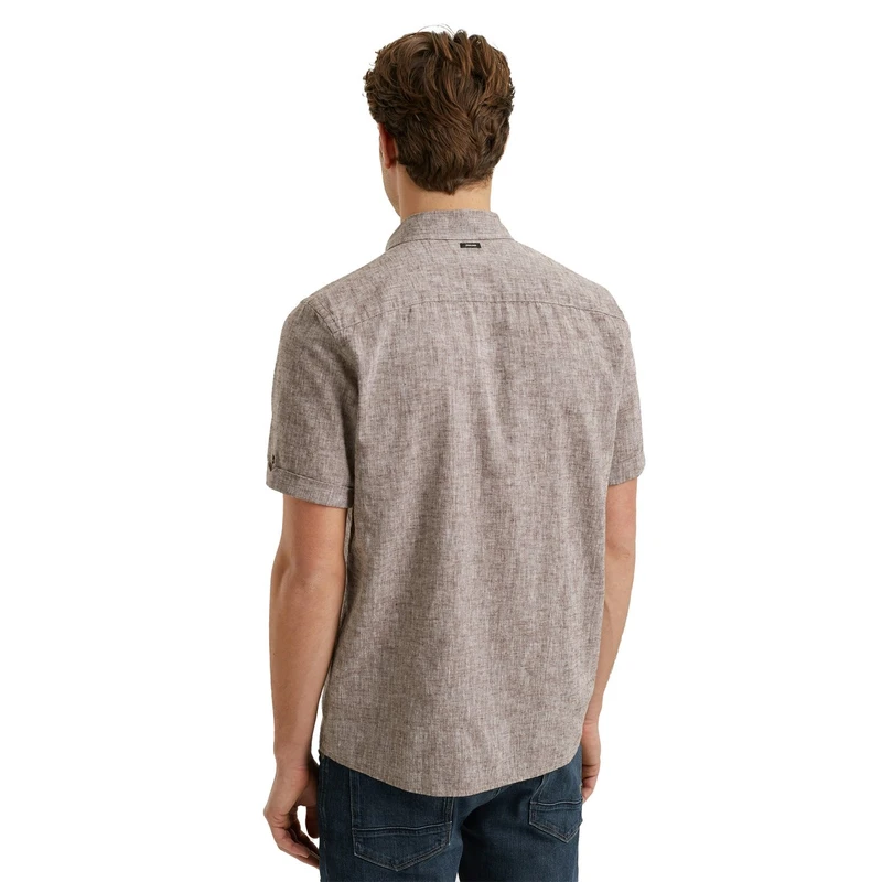 Heren Overhemd VSIS2505280 Vanguard MIDDEN BRUIN