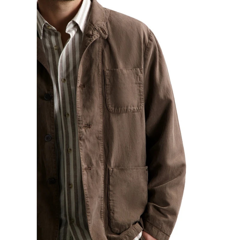 Heren Overshirt 111500 Nix Work Dstrezzed CAMEL