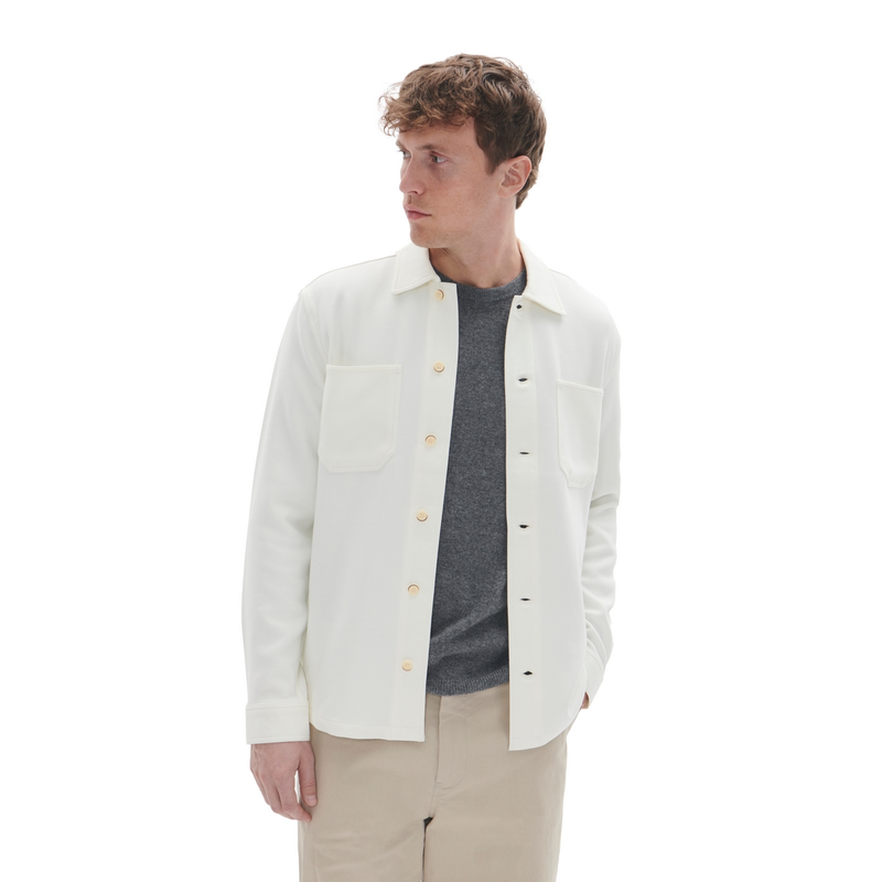 Heren Overshirt 30207576 Matinique OFF-WHITE