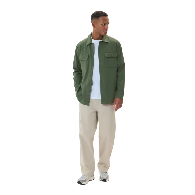 Heren Overshirt 30207775 Matinique BEIGE