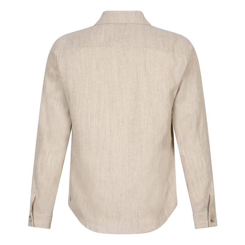Heren Overshirt Arezzino Cavallaro OFF-WHITE