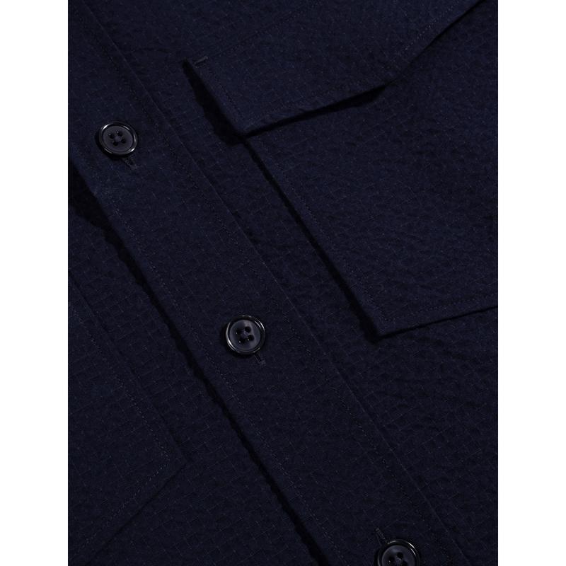 Heren Overshirt Barino Overshirt Cavallaro BLEU
