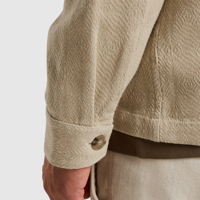 Heren Overshirt CSI2502205 Cast Iron GROEN