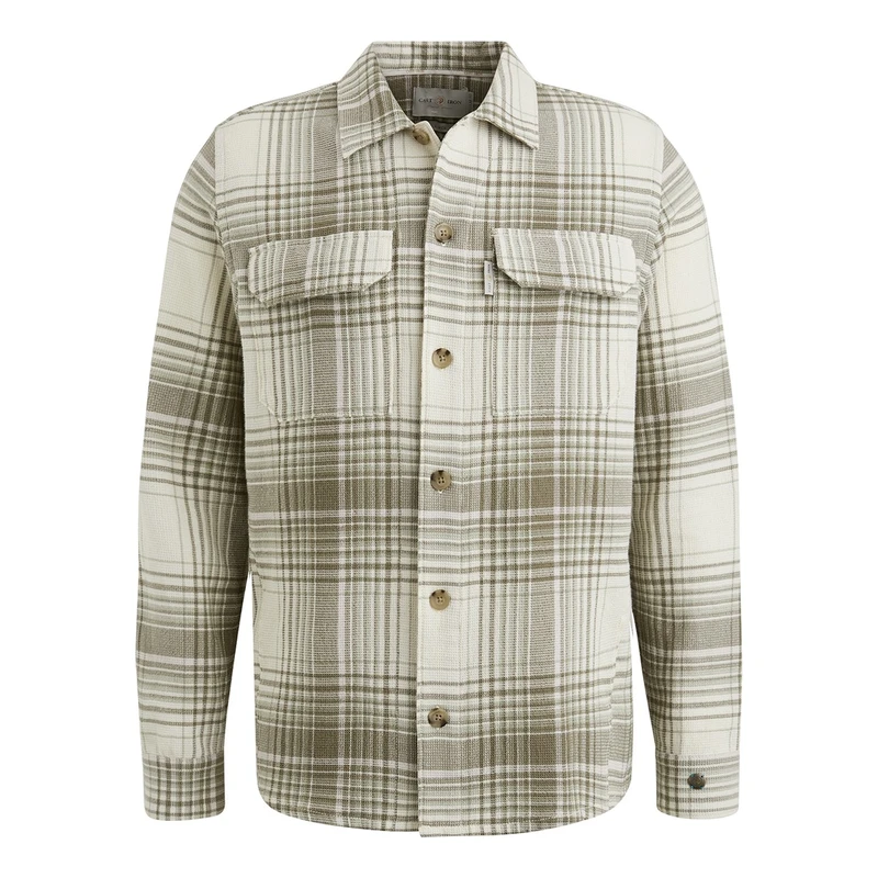 Heren Overshirt CSI2502210 Cast Iron GROEN