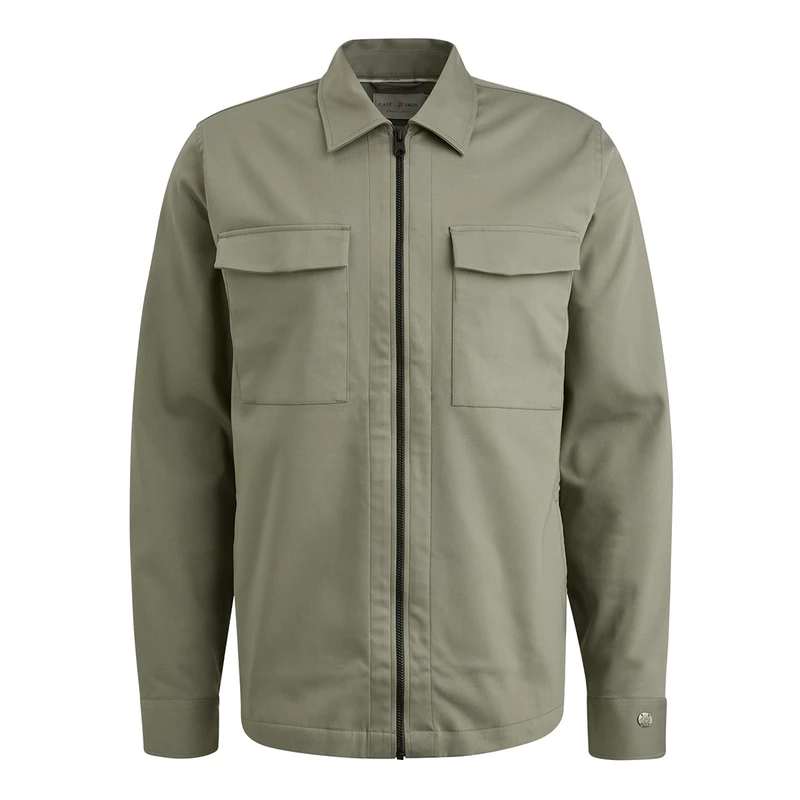 Heren Overshirt CSI2502211 Cast Iron GROEN