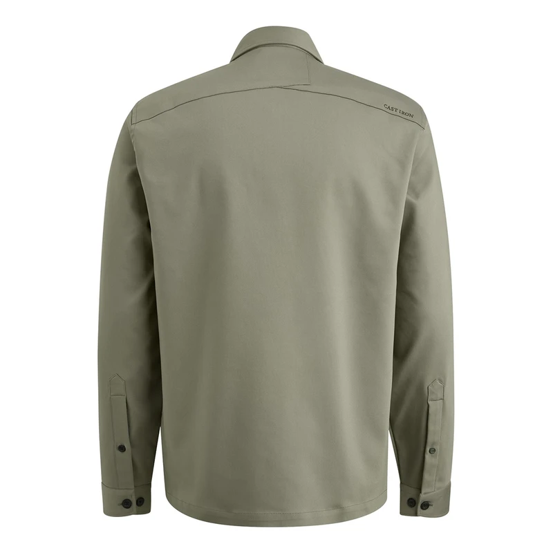 Heren Overshirt CSI2502211 Cast Iron GROEN