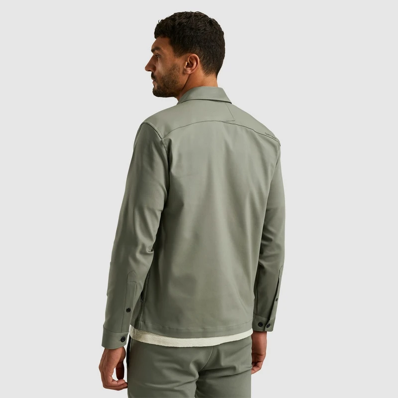 Heren Overshirt CSI2502211 Cast Iron GROEN