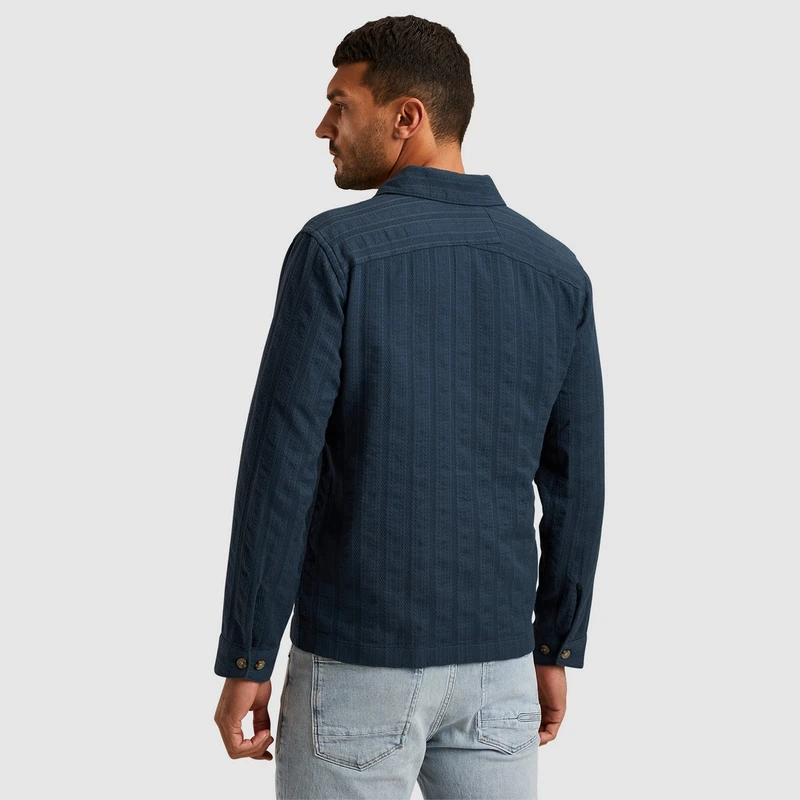 Heren Overshirt CSI2503204 Cast Iron BLEU