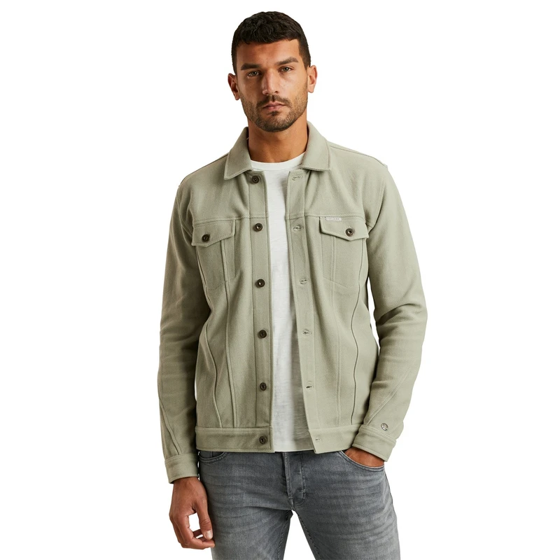 Heren Overshirt CSW2502404 Cast Iron GROEN