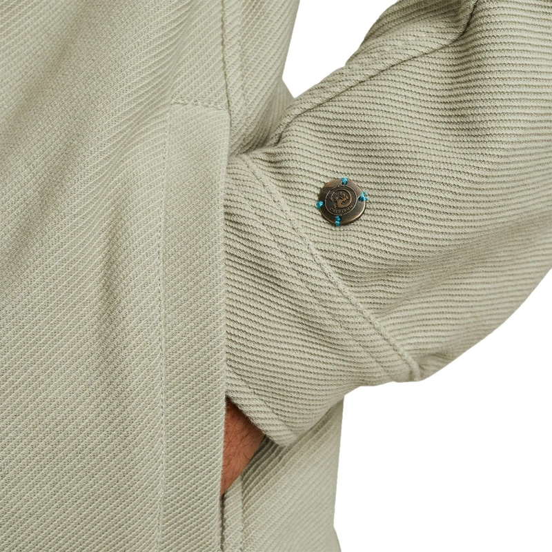 Heren Overshirt CSW2502404 Cast Iron GROEN
