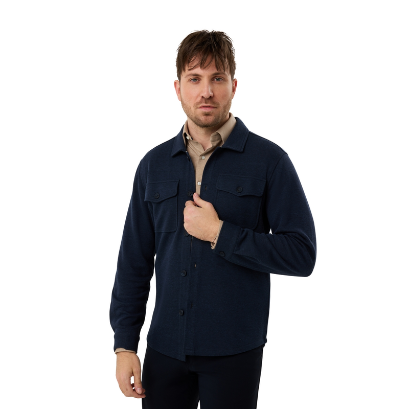 Heren Overshirt FFKW0180 Gardeur Collectie NAVY