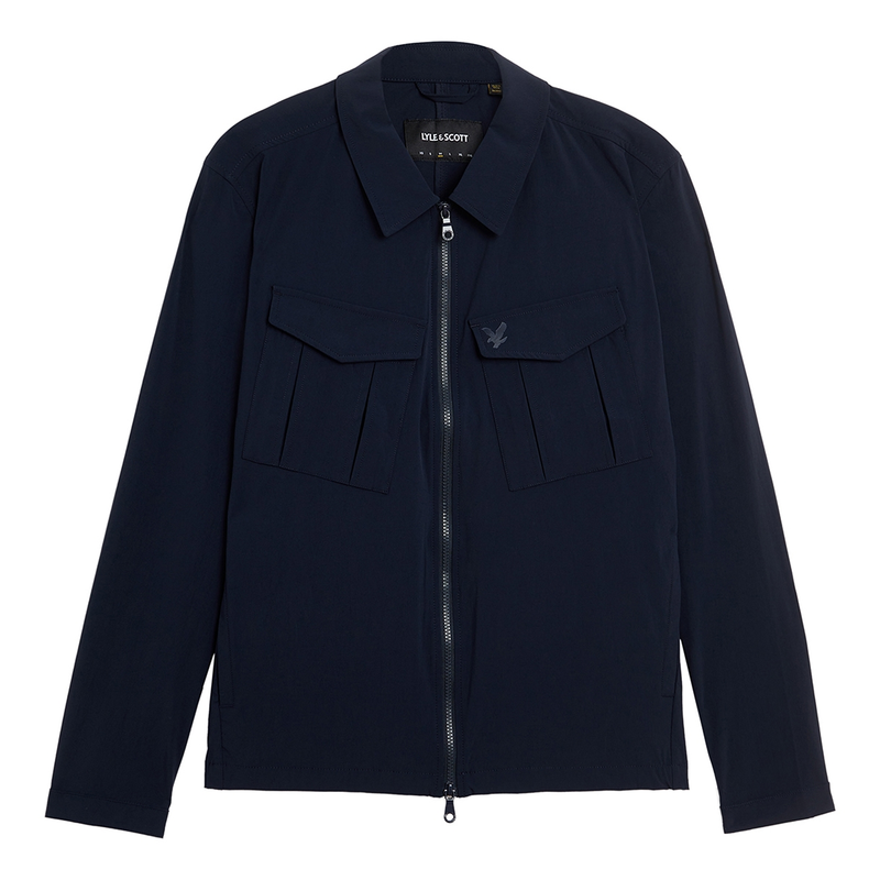 Heren Overshirt LW2202V.Z271 Lyle and Scott NAVY