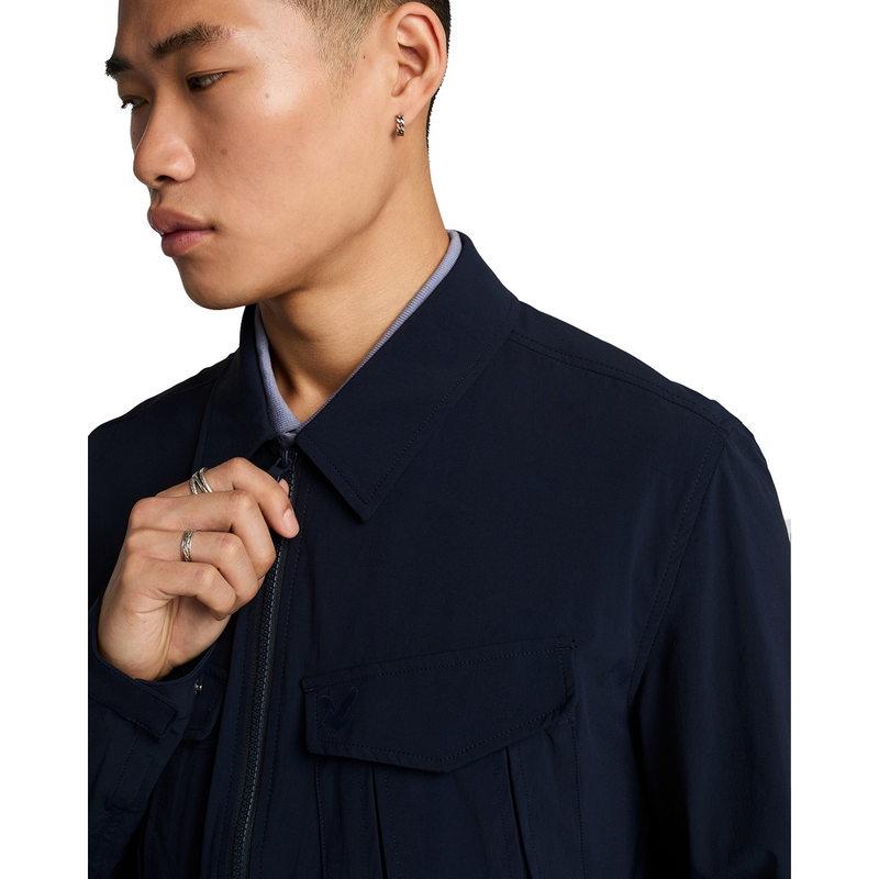 Heren Overshirt LW2202V.Z271 Lyle and Scott NAVY