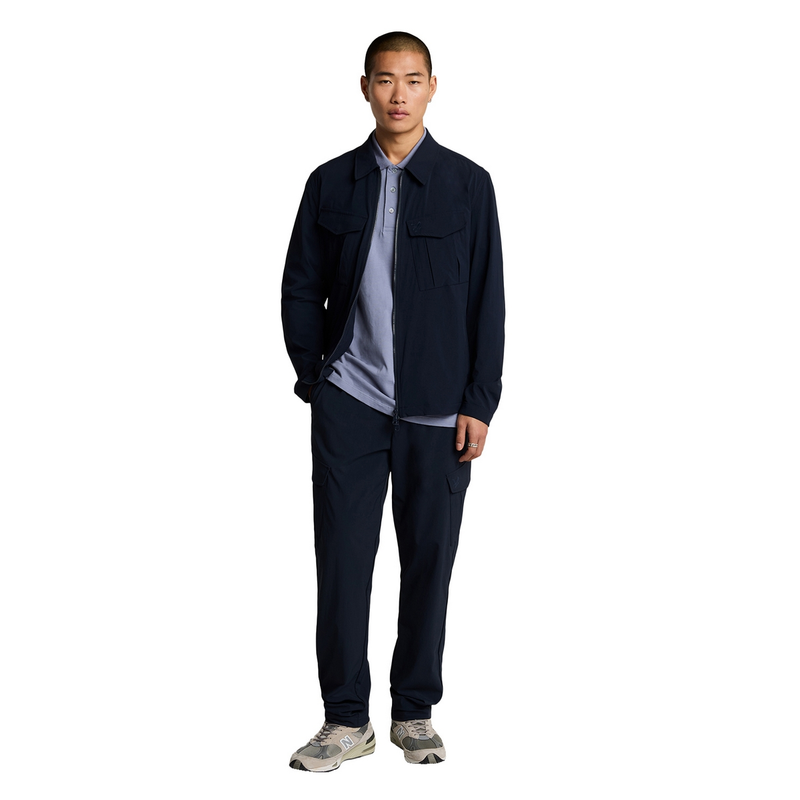 Heren Overshirt LW2202V.Z271 Lyle and Scott NAVY
