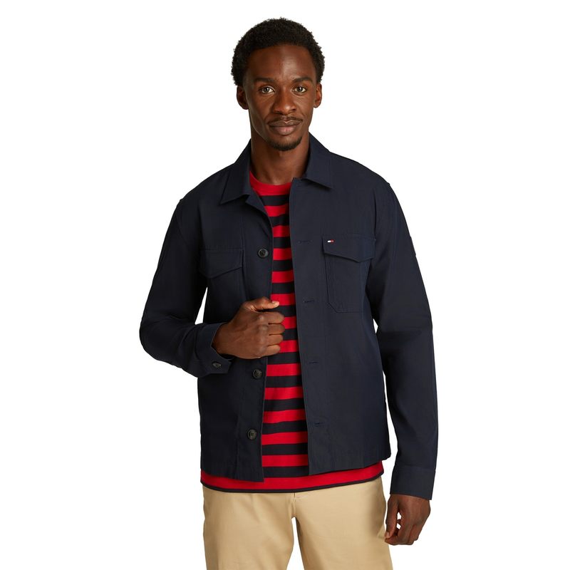 Heren Overshirt MW0MW38712.DW5 Tommy Hilfiger NAVY