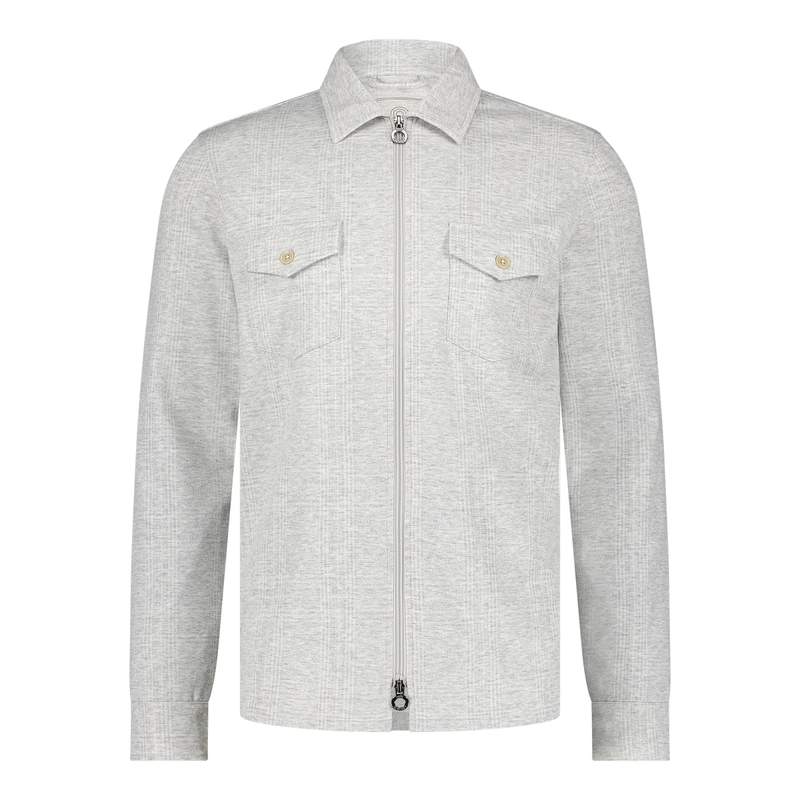 Heren Overshirt PISAS25-M3 Blue Industry MIDDEN GRIJS