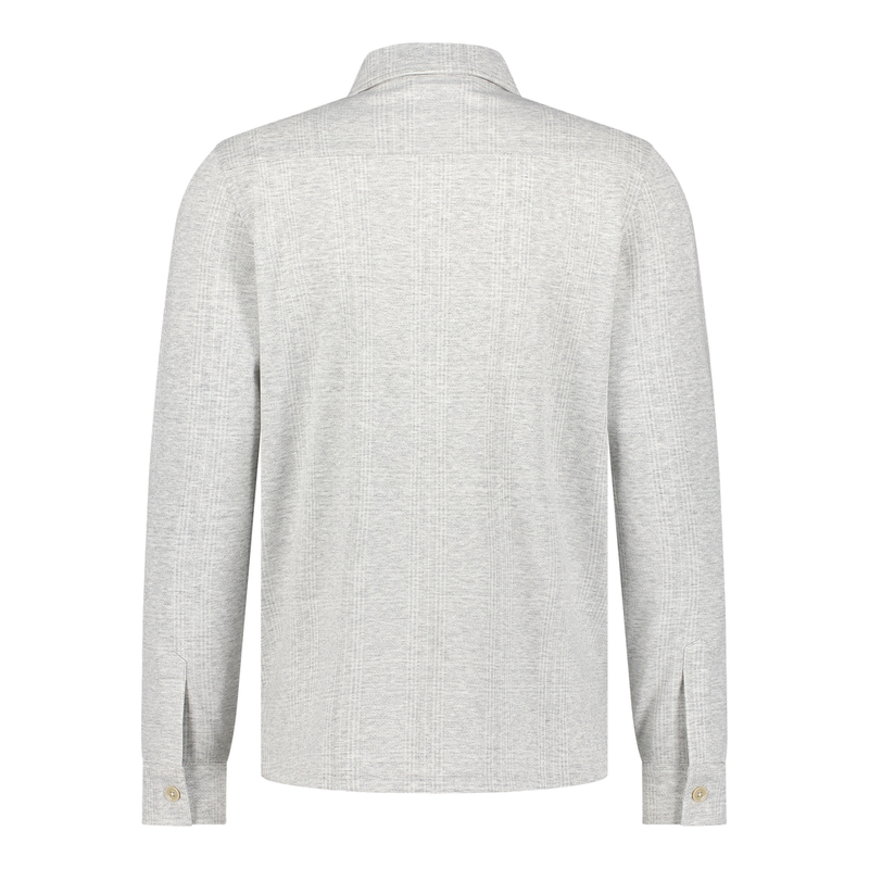 Heren Overshirt PISAS25-M3 Blue Industry MIDDEN GRIJS