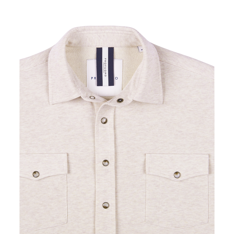 Heren Overshirt PPWF10005A Profuomo ZAND