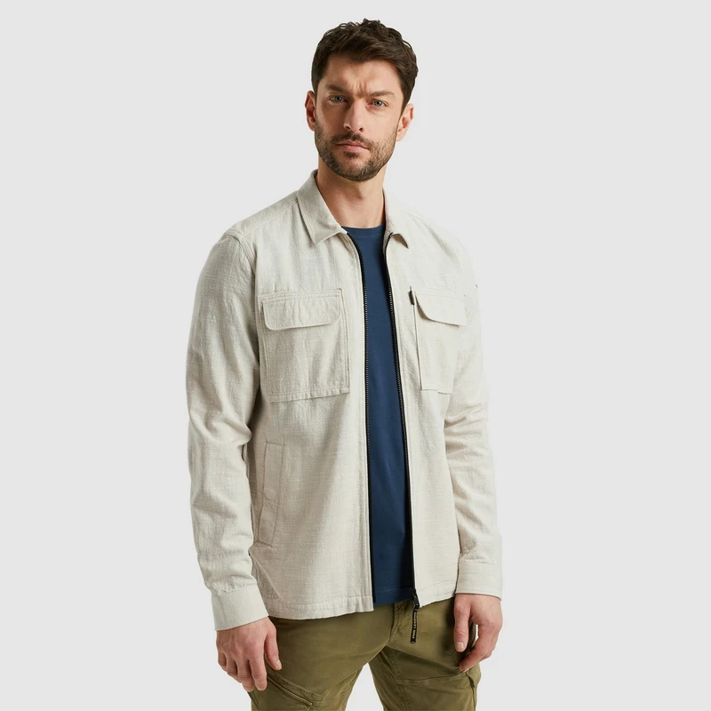 Heren Overshirt PSI2502228 PME Legend OFF-WHITE