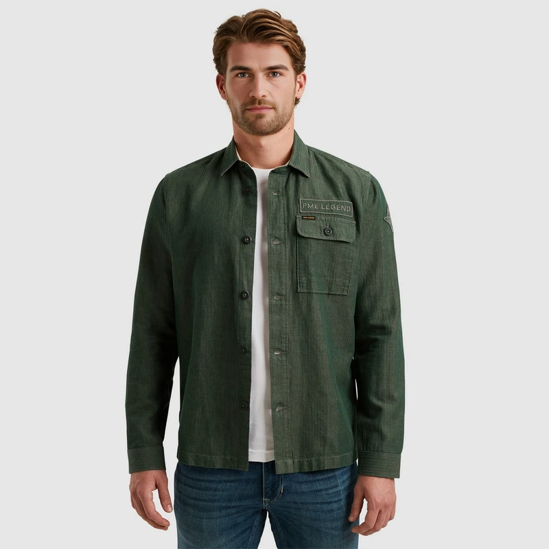 Heren Overshirt PSI2503230 PME Legend GROEN