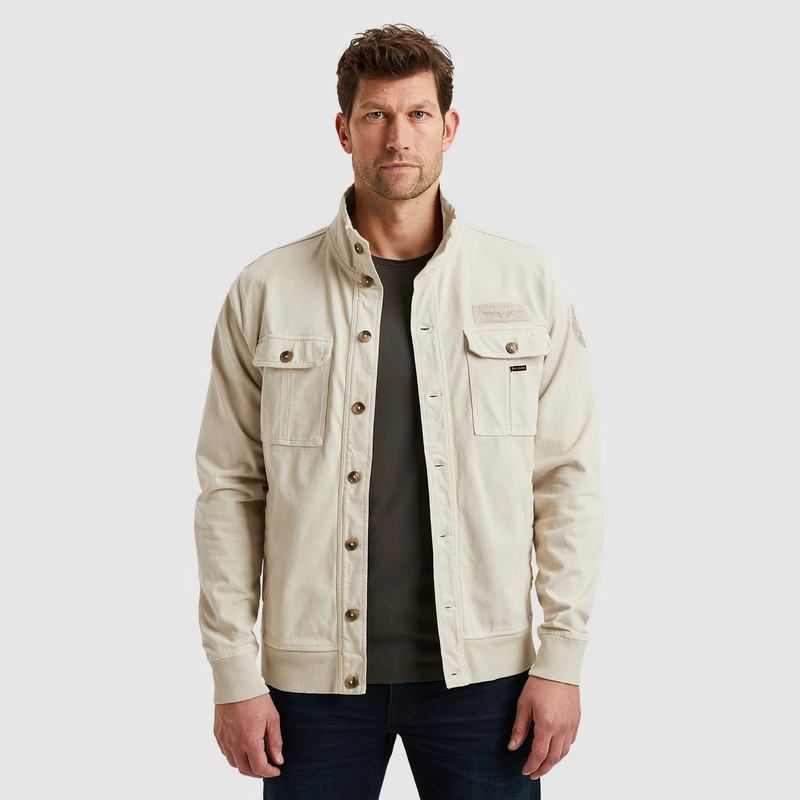 Heren Overshirt PSW2502479 PME Legend OFF-WHITE