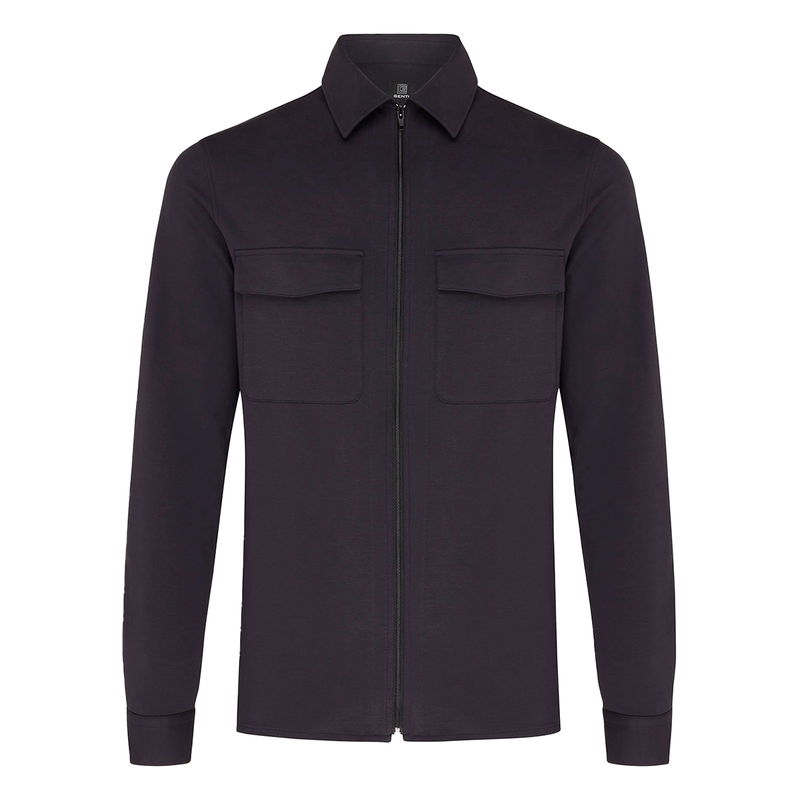 Heren Overshirt S2095-1967.010 Genti NAVY