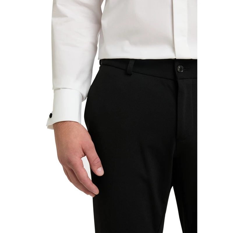 Heren Pantalon 00.073J0 / 339623 Carl Gross ZWART