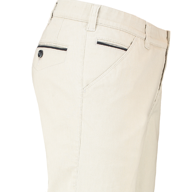 Heren Pantalon 1-11-173 Brighton Blue BEIGE