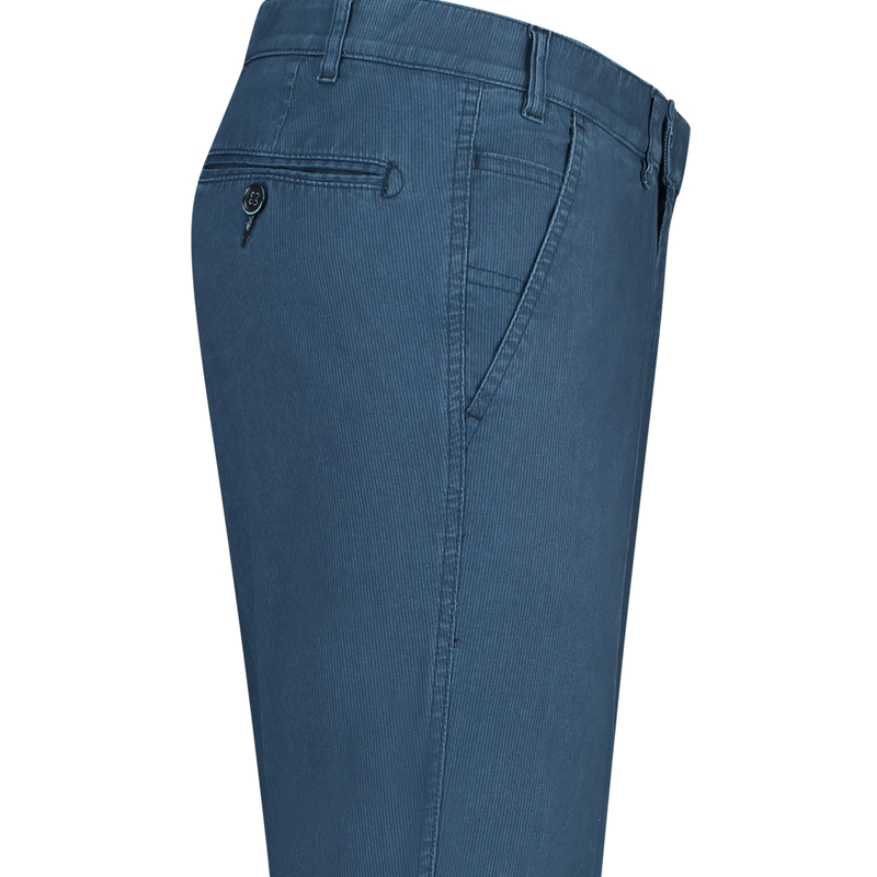 Heren Pantalon 1-11-338 Brighton Blue MIDDEN BLAUW