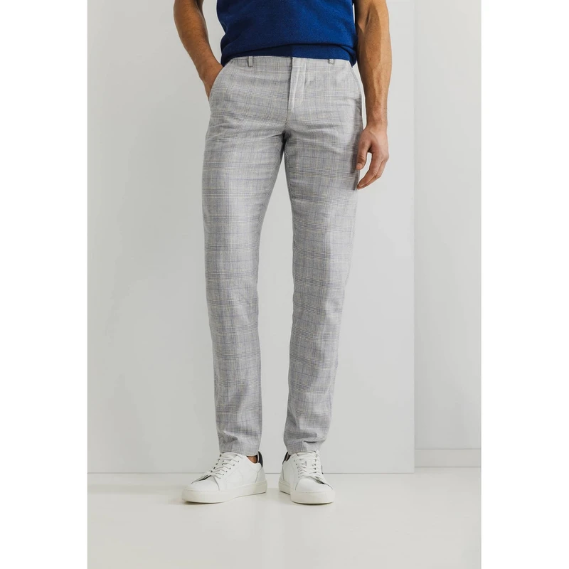 Heren Pantalon 6251561230 State of Art MIDDEN GRIJS