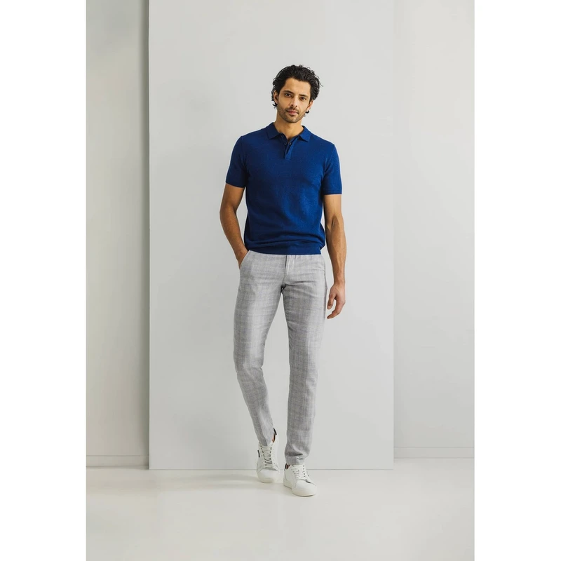 Heren Pantalon 6251561230 State of Art MIDDEN GRIJS