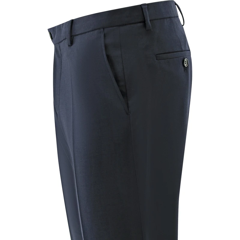 Heren Pantalon 90-148S0 / 433063 Carl Gross BLAUW DESSIN