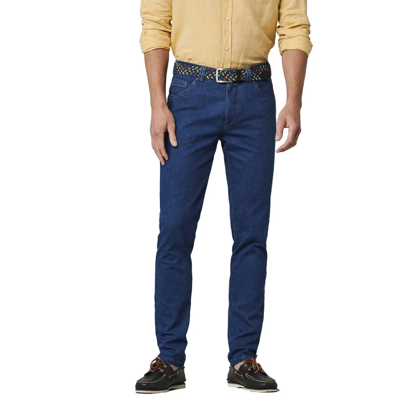Heren Pantalon DUBLIN Art.1-4122 Meyer MIDDEN BLAUW
