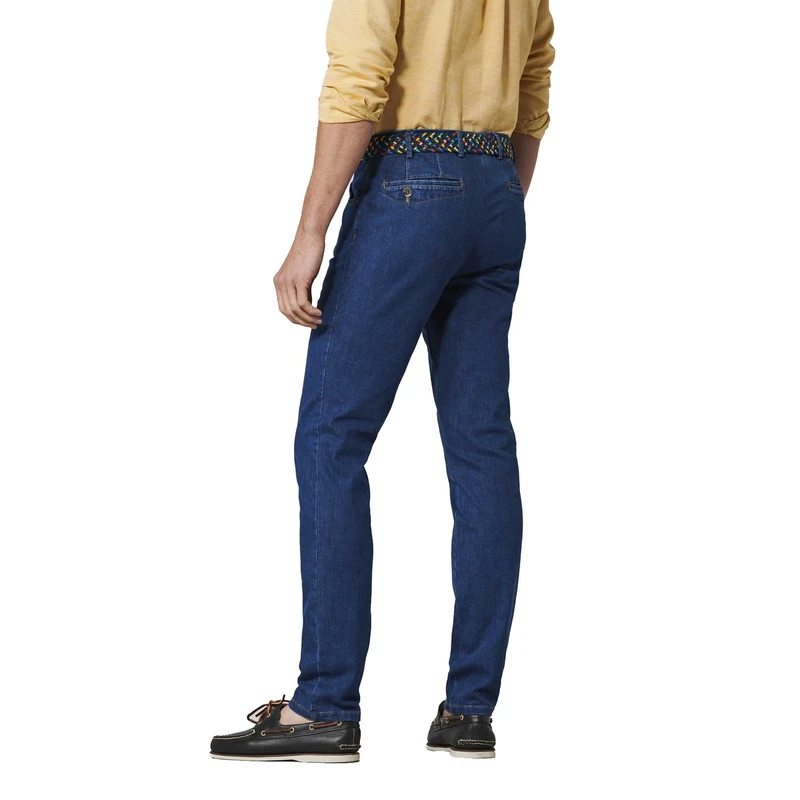 Heren Pantalon DUBLIN Art.1-4122 Meyer MIDDEN BLAUW