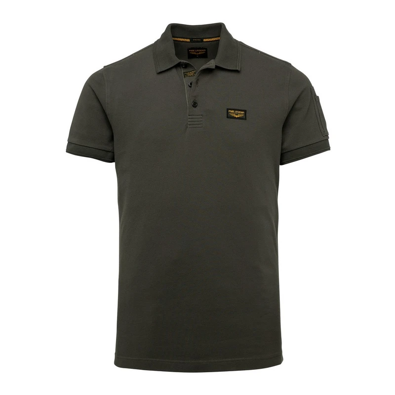 Heren Polo 0045588 PME Legend DONKER BRUIN