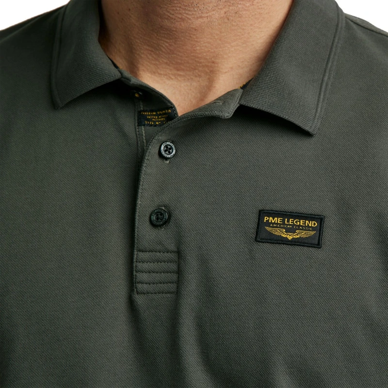 Heren Polo 0045588 PME Legend DONKER BRUIN