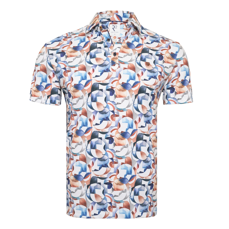 Heren Polo 128.POLO.005 R2 BLEU