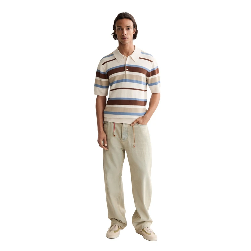 Heren Polo 182380.270 Scotch & Soda TAUPE