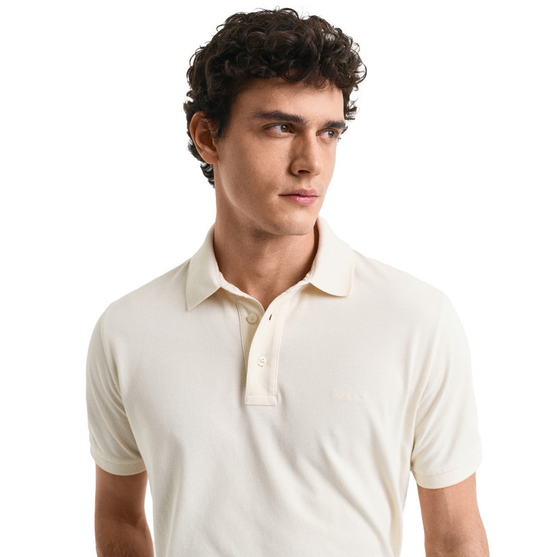 Heren Polo 2014057.164 Gant OFF-WHITE