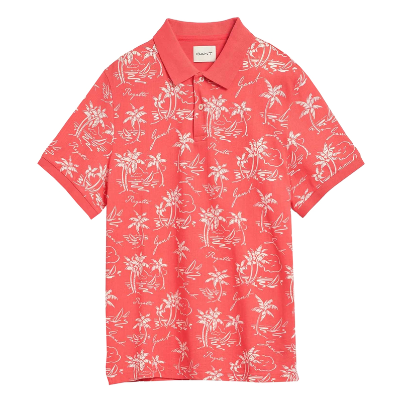 Heren Polo 2014058 Gant ROOD