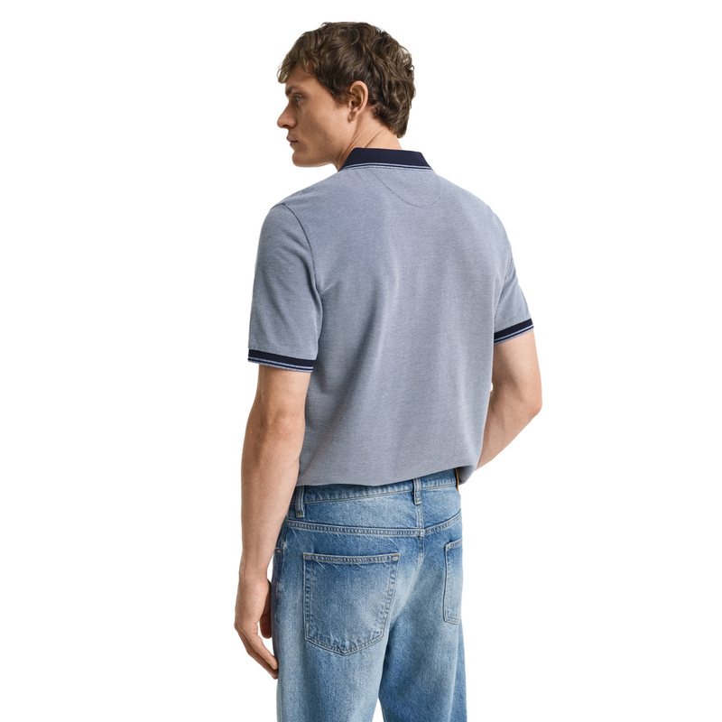 Heren Polo 2057029.401 Gant INDIGO BLUE