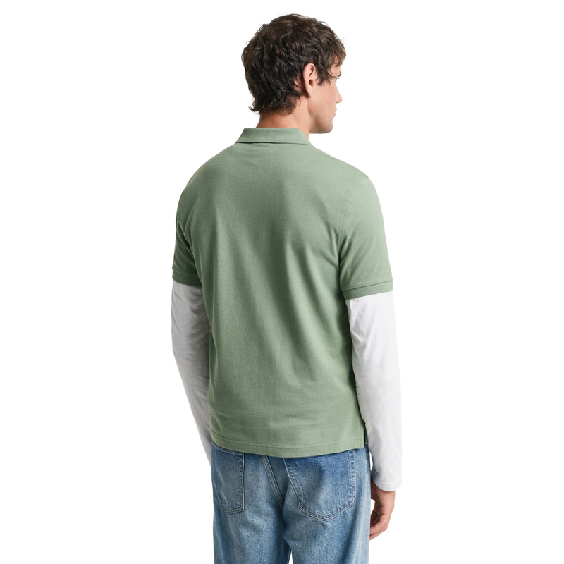 Heren Polo 2210.362 Gant OLIJF
