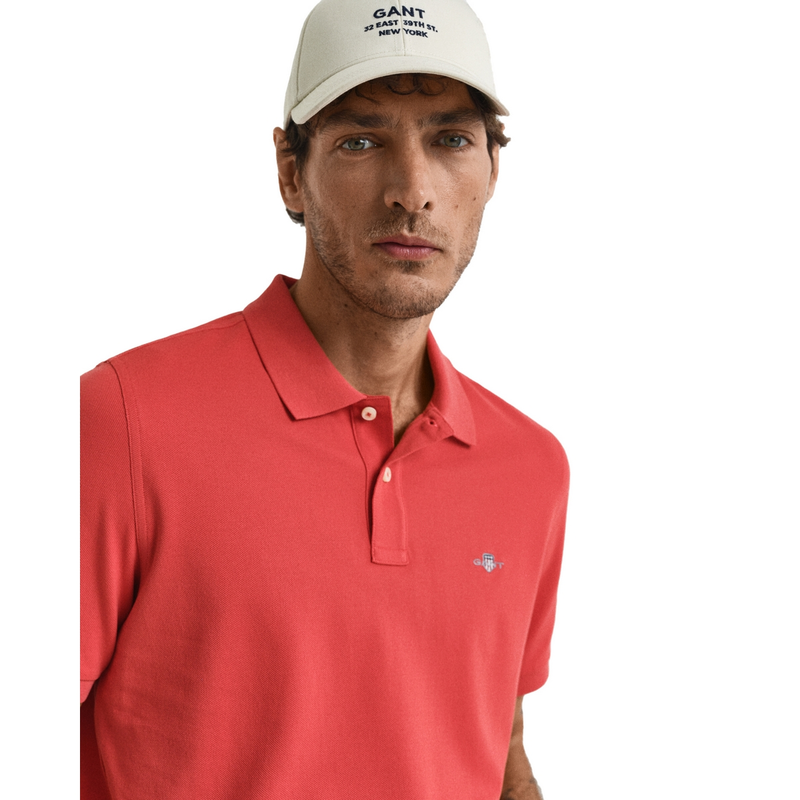 Heren Polo 2210.643 Gant BRIQUE
