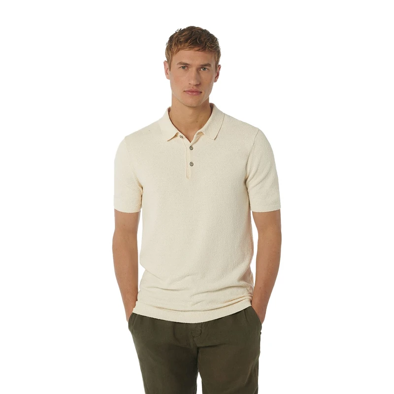 Heren Polo 23210244 No Excess ECRU