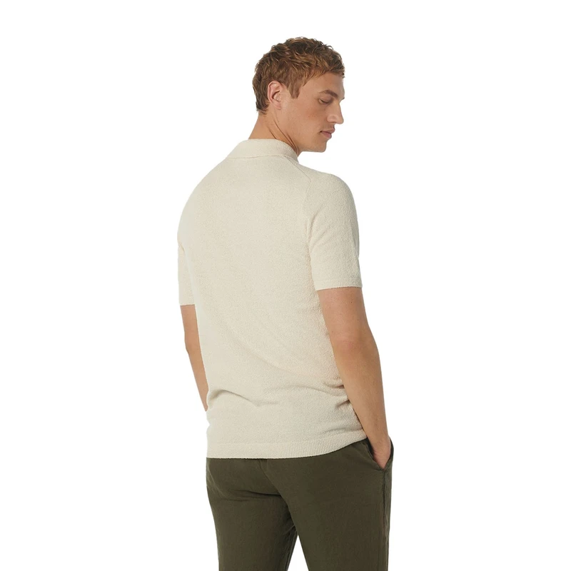 Heren Polo 23210244 No Excess ECRU