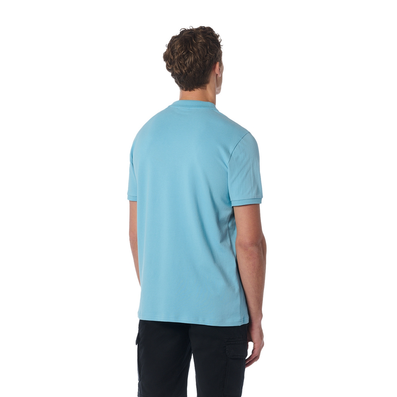Heren Polo 23390361 No Excess AQUA