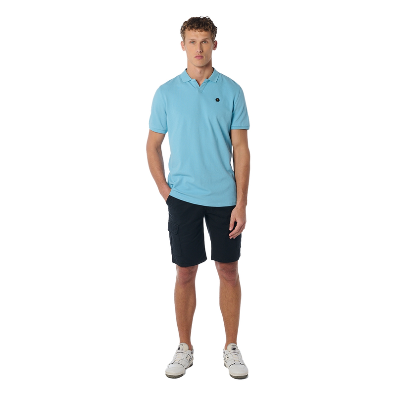 Heren Polo 23390361 No Excess AQUA